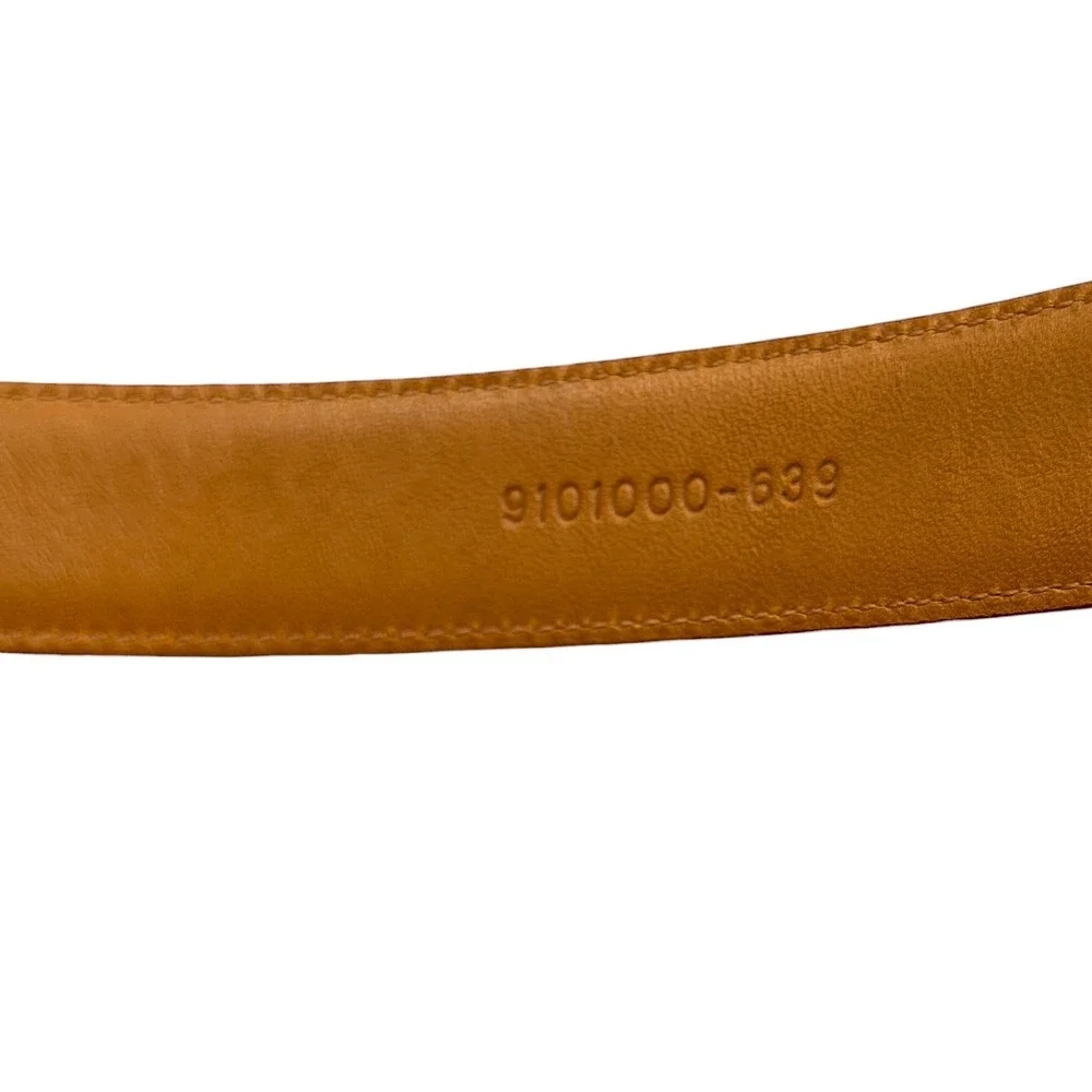 Lauren Ralph Lauren Red Skinny Belt Women SZ XL Embossed Leather Reptile Bold